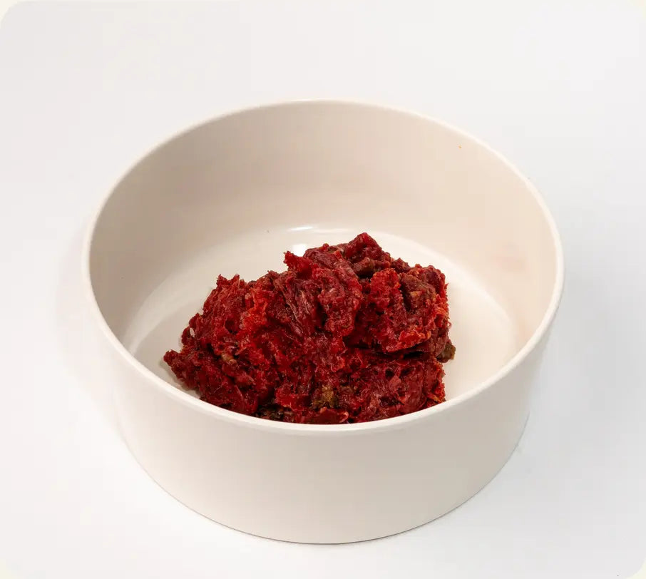 Raw4Paws Raw kangaroo dog food bowl
