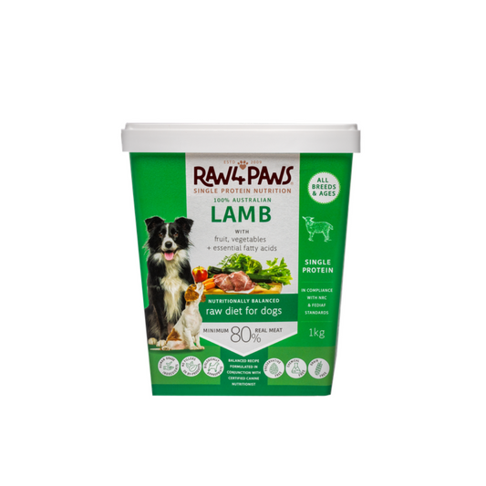 Raw4Paws Raw lamb dog food