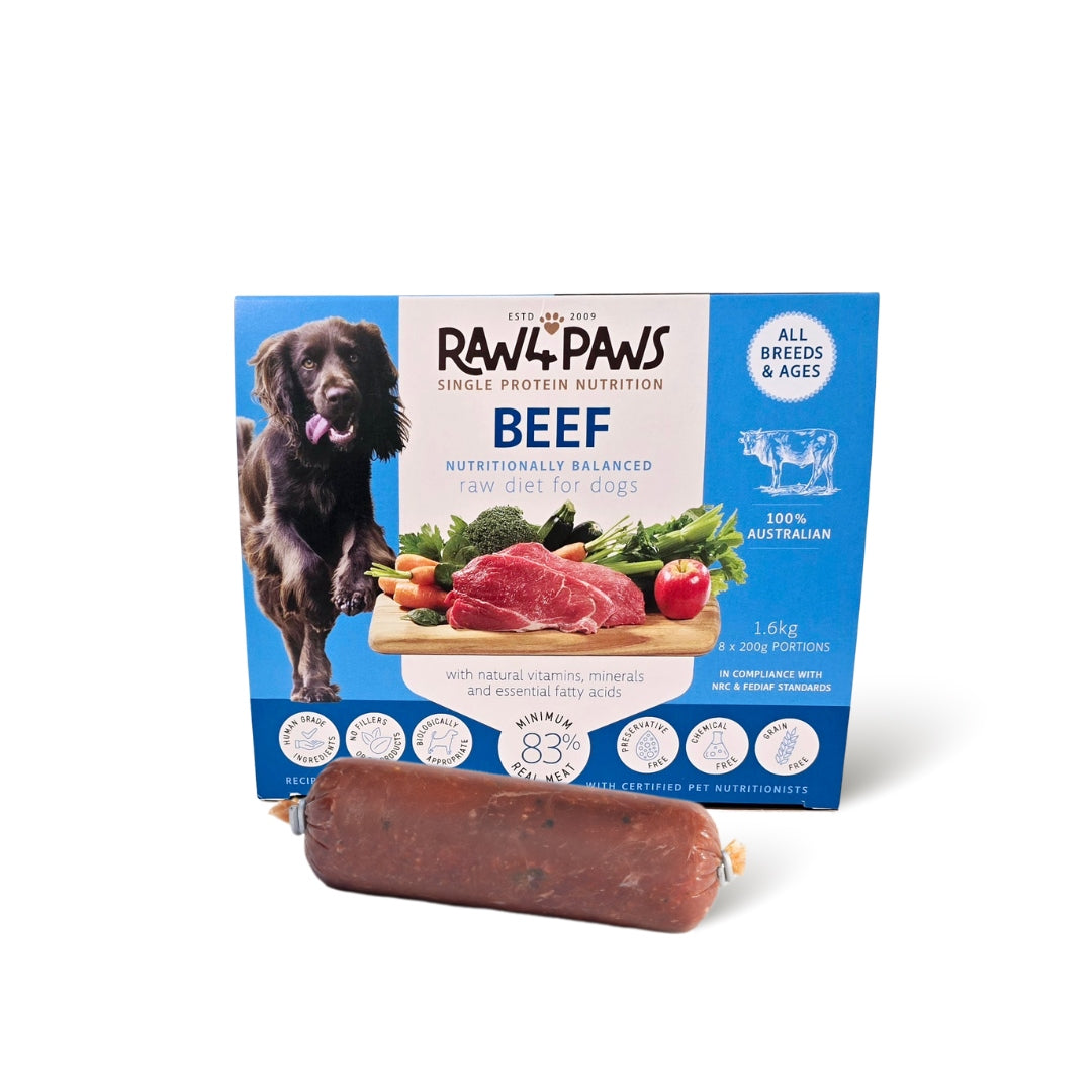 Raw4Paws Beef Rolls (8x200g)
