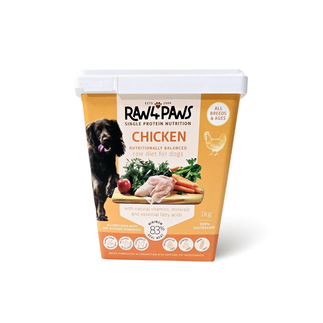 Raw4Paws Chicken Tub (1kg)