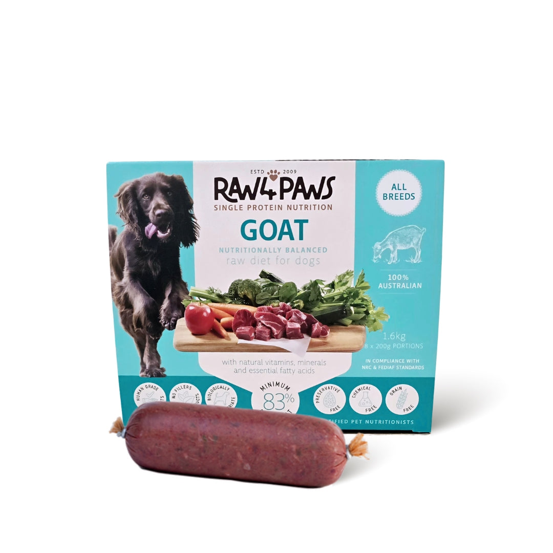 Raw4Paws Goat Rolls (8x200g)