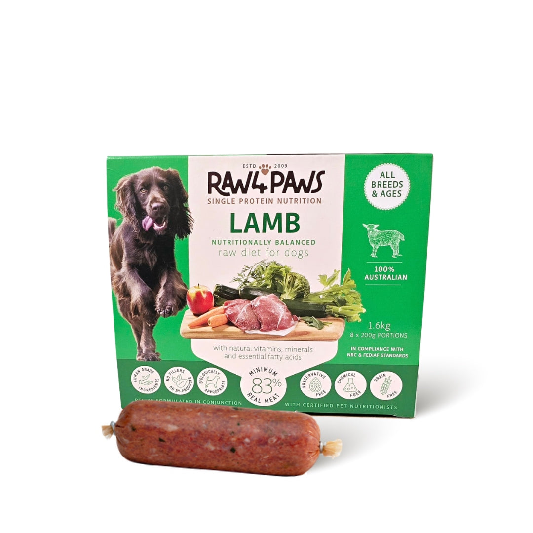Raw4Paws Lamb Rolls (8x200g)