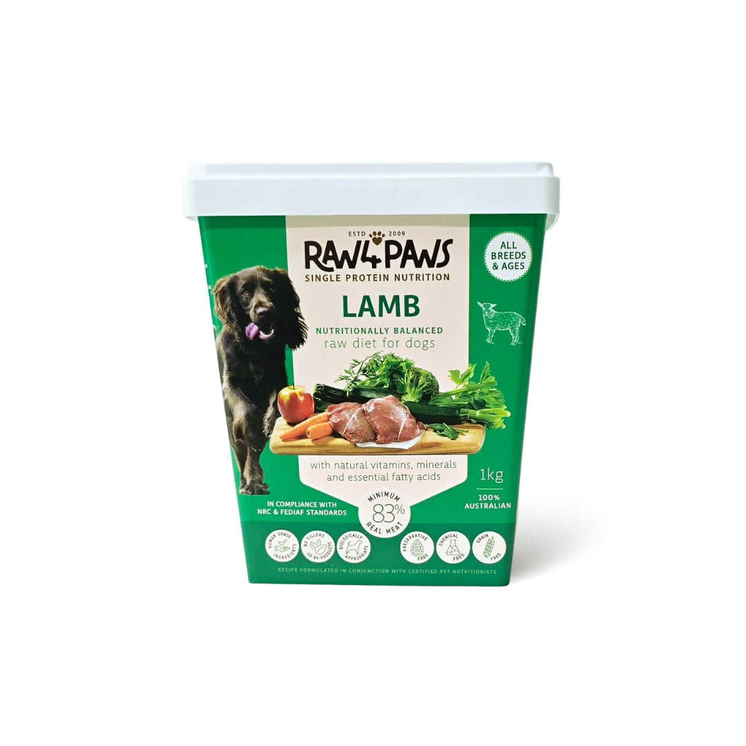Raw4Paws Lamb Tub (1kg)