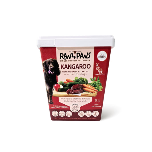 Raw4Paws Kangaroo Tub (1kg)